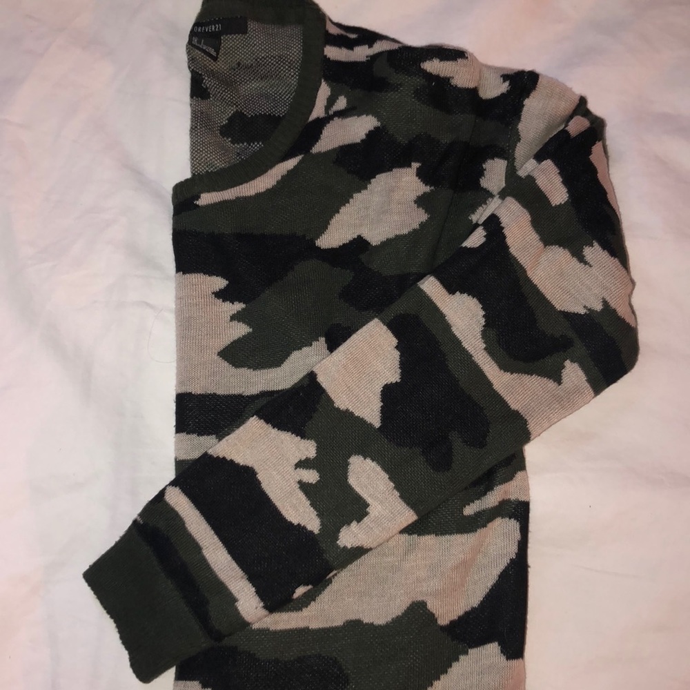Camo Sweater